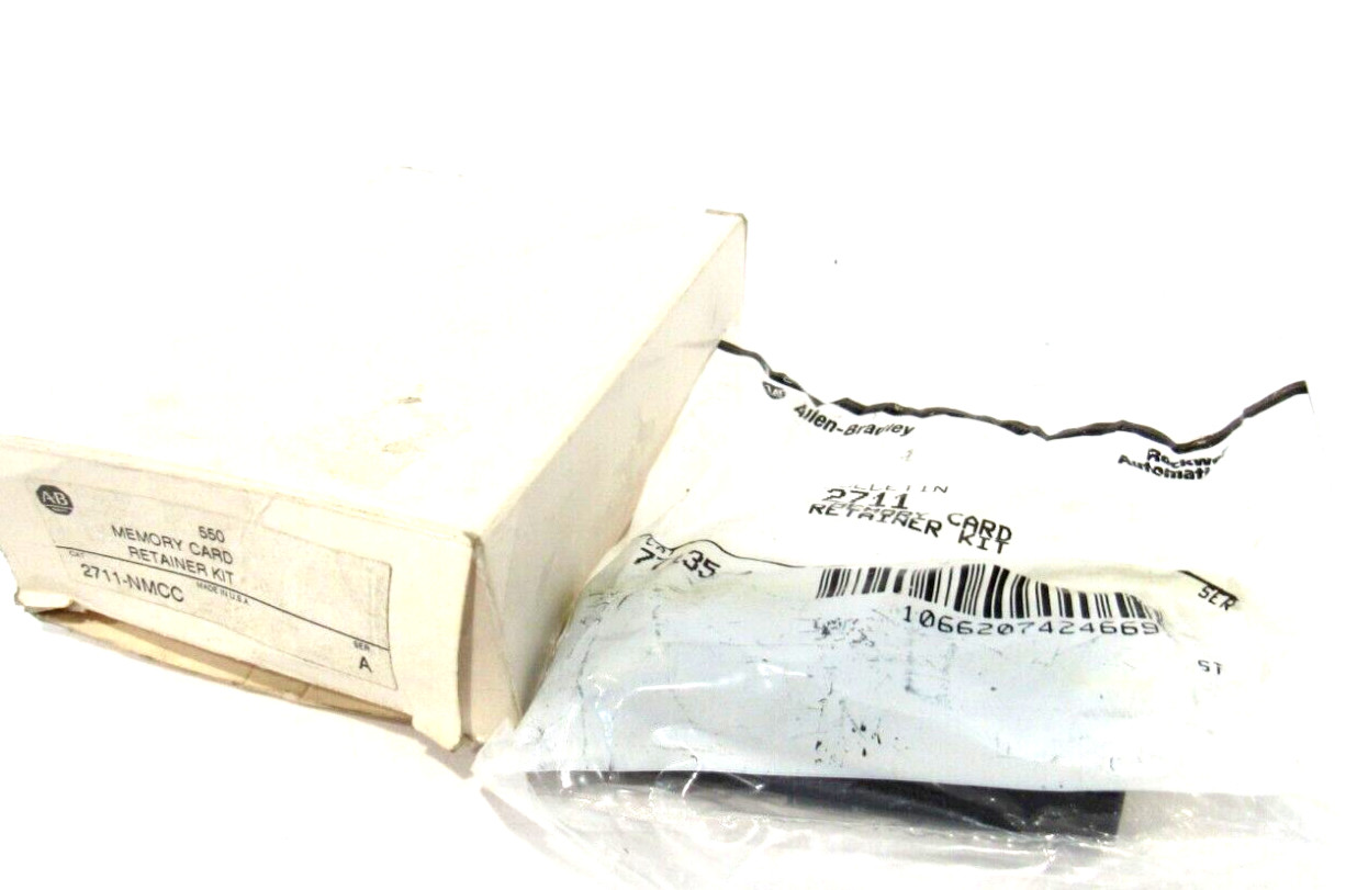 ALLEN BRADLEY 2711-NMCC MEMORY CARD RETAINER KIT 2711NMCC NEW SURPLUS