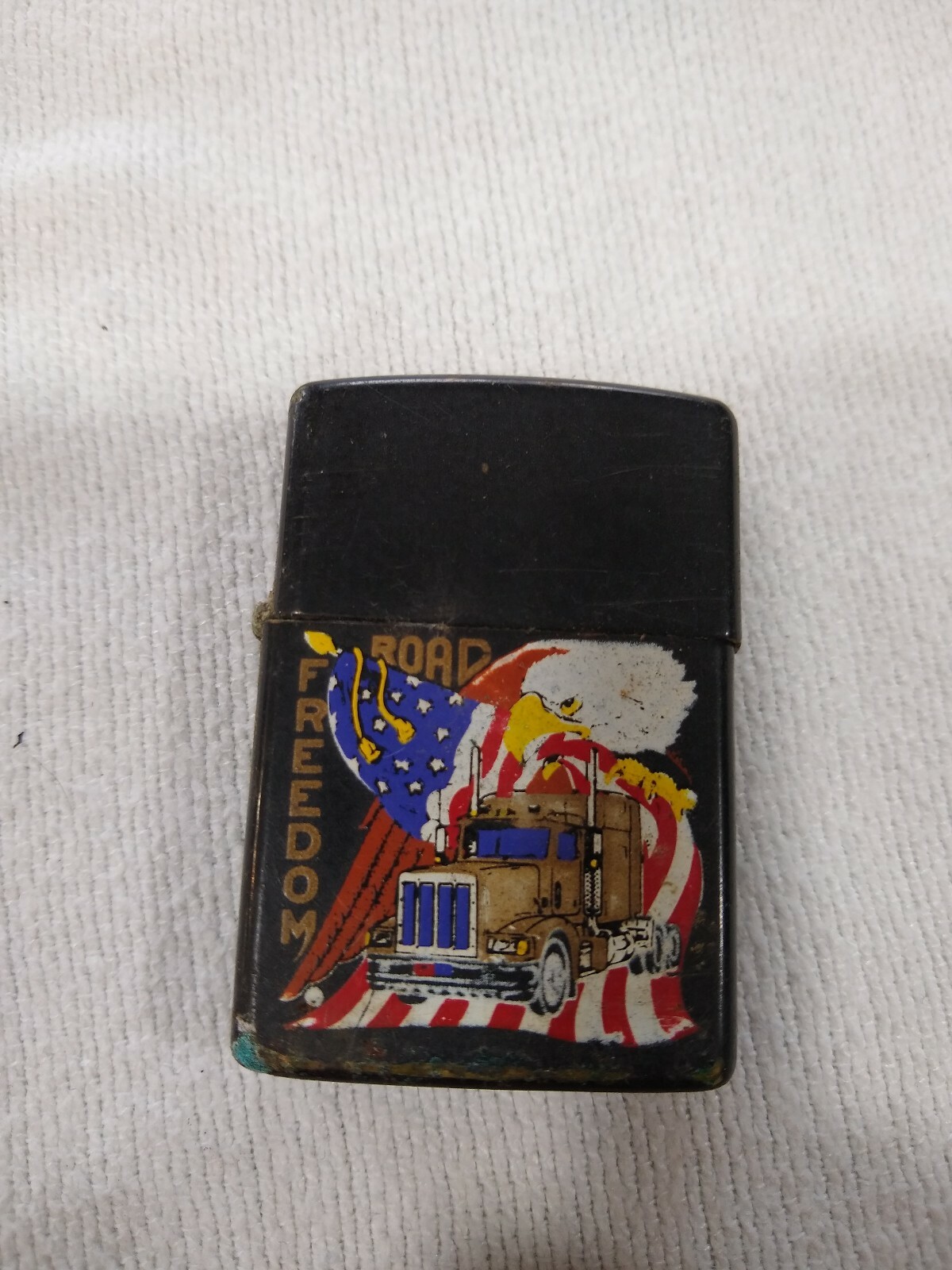 Zippo Lighter Road Freedom Design