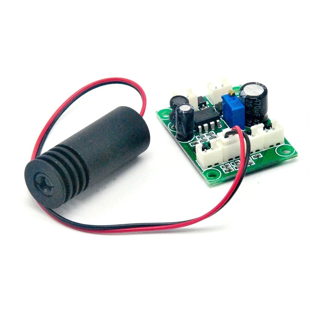 Focusable 650nm 200mw 12v Dot Red Laser Diode Module 18*45mm