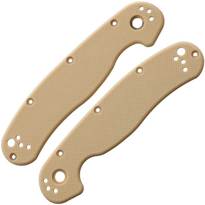 Way of Knife & EDC Gear House Tan FRN Handle Scales For Ontario RAT 2 Knife