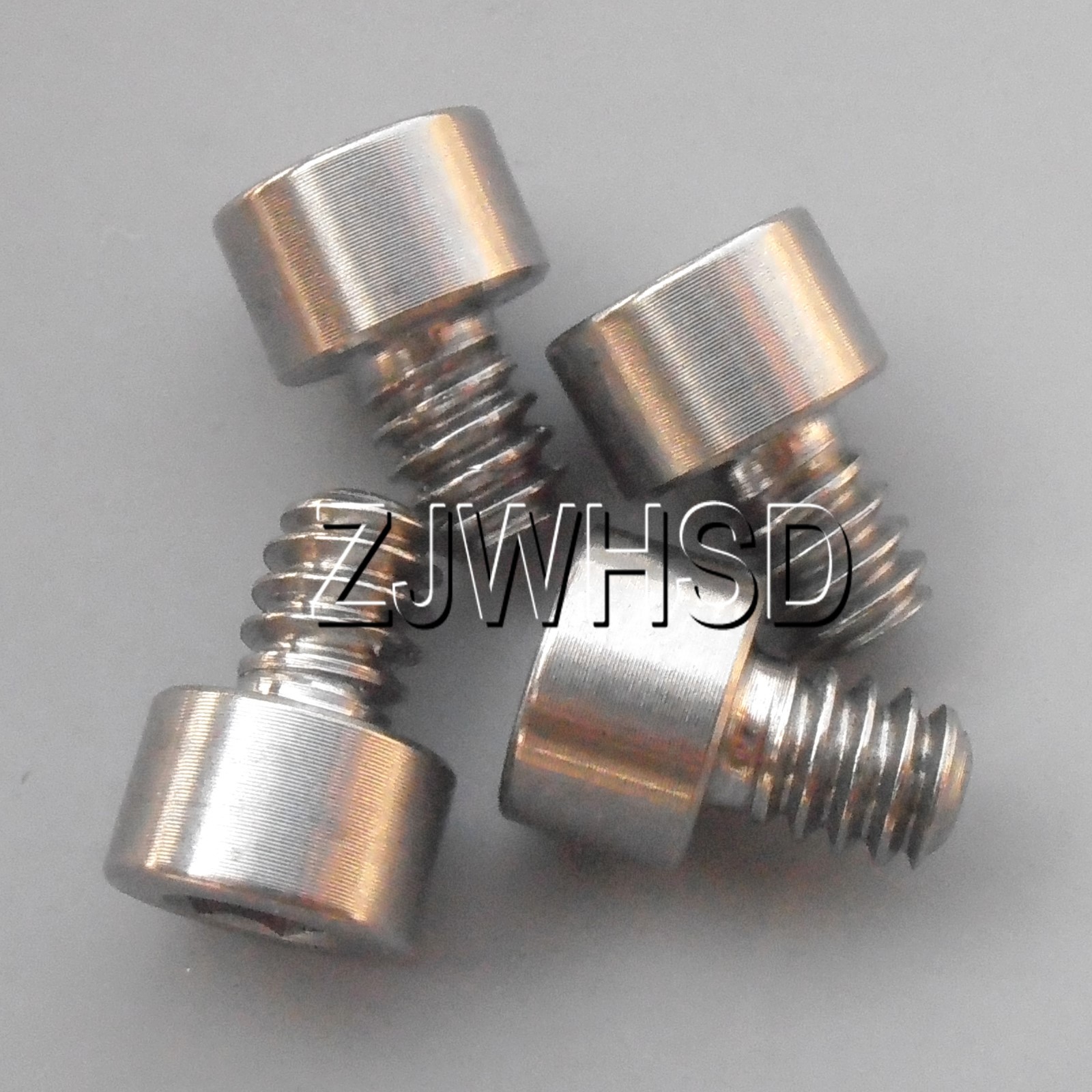 4pcs 10 - 24 x 1/4" Ti Titanium Screw Bolt Allen Hex Socket Cap Head USA Thread