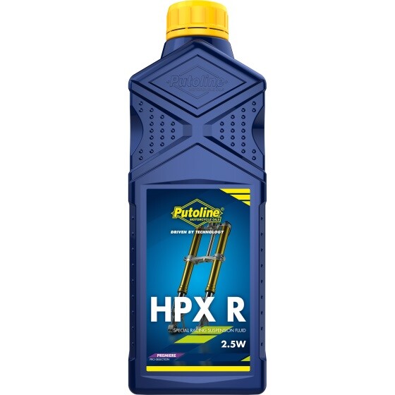 Putoline HPX R 2.5W Premier Synthetic Motorcycle Motorbike MX Fork Oil - 1L