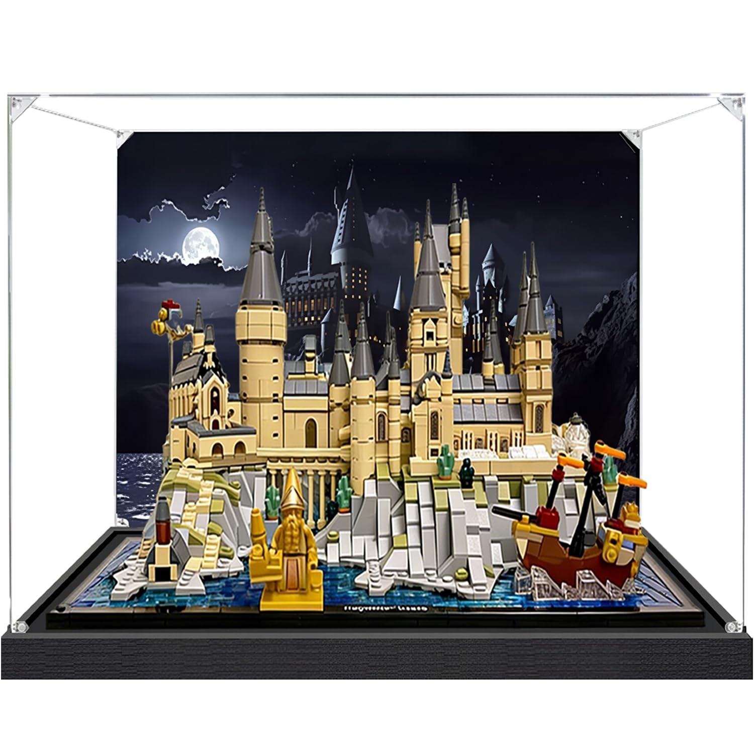 Dust Proof Acrylic Display Case for Lego 76419 Harry Potte Hogwarts Castle an...
