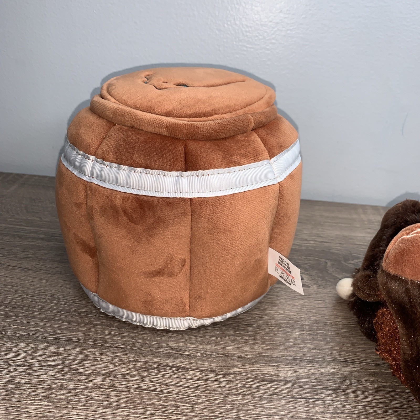 Buffalo Trace Distillery Bison in Whiskey Barrel Plush Rare New