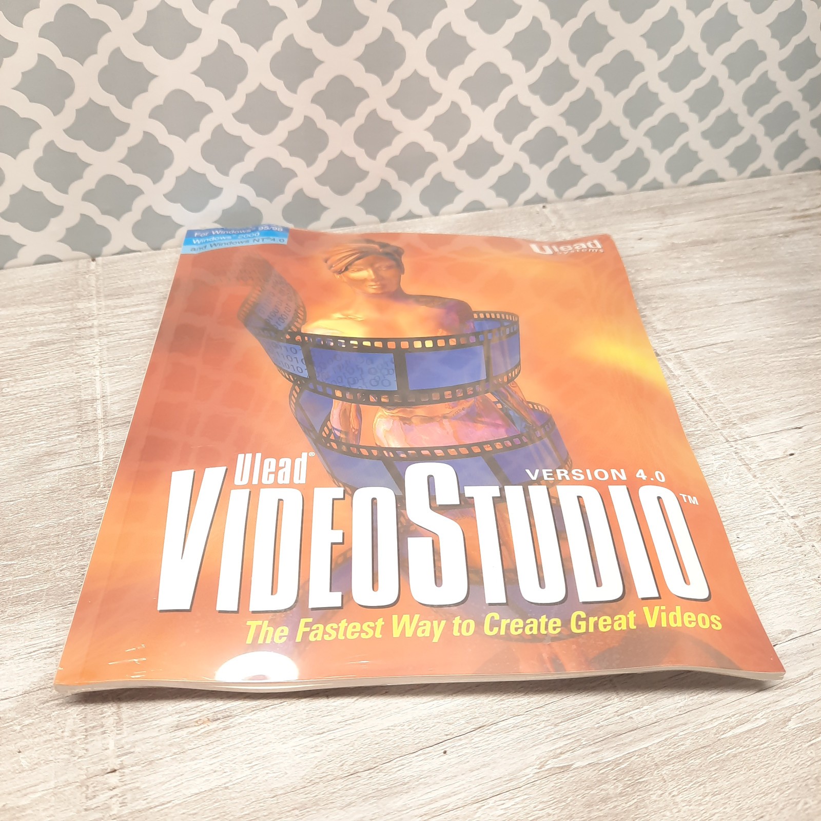 VTG Ulead Systems Video Studio Version 4.0 Creating Vídeos New Sealed! No Box