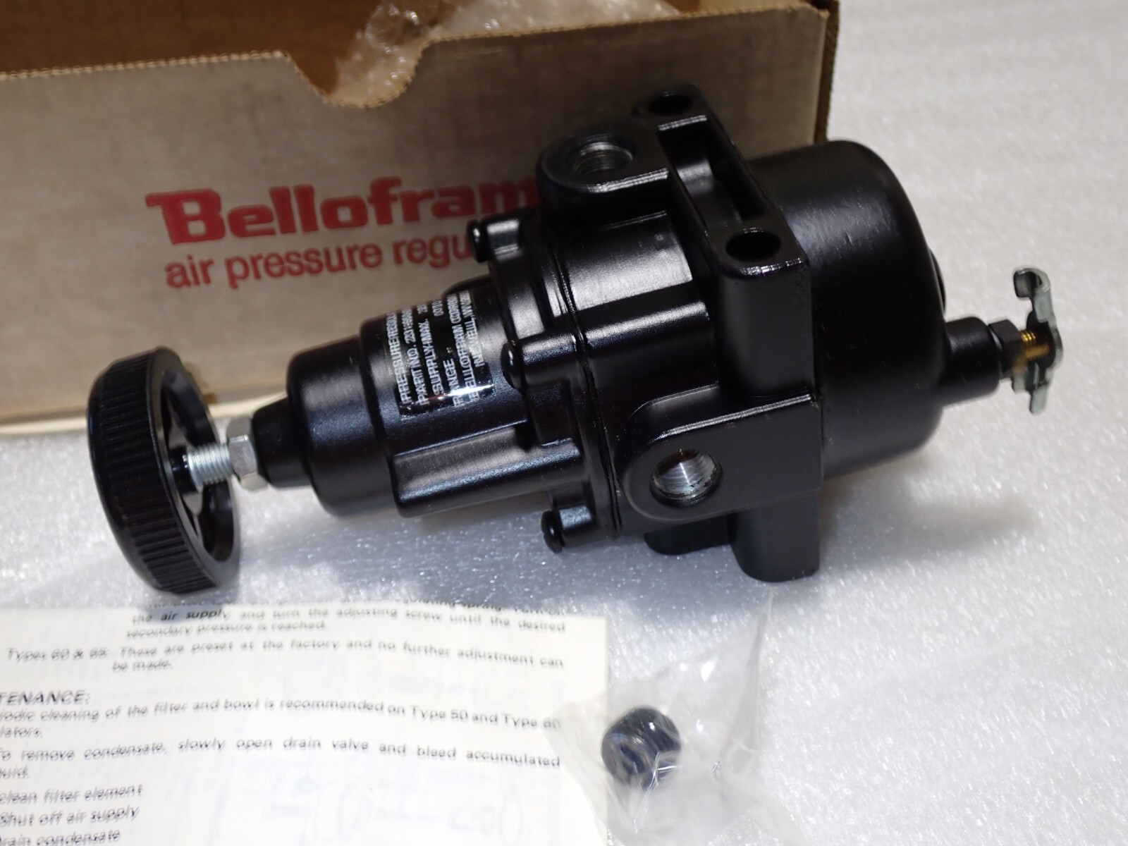 BELLOFRAM 231-960 AIR PRESSURE REGULATOR NEW