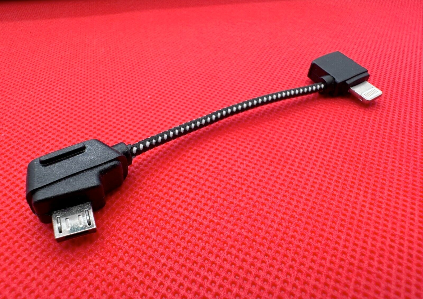 Mavic Mini...Remote Control Cable..Short...Micro USB to Iphone Dji