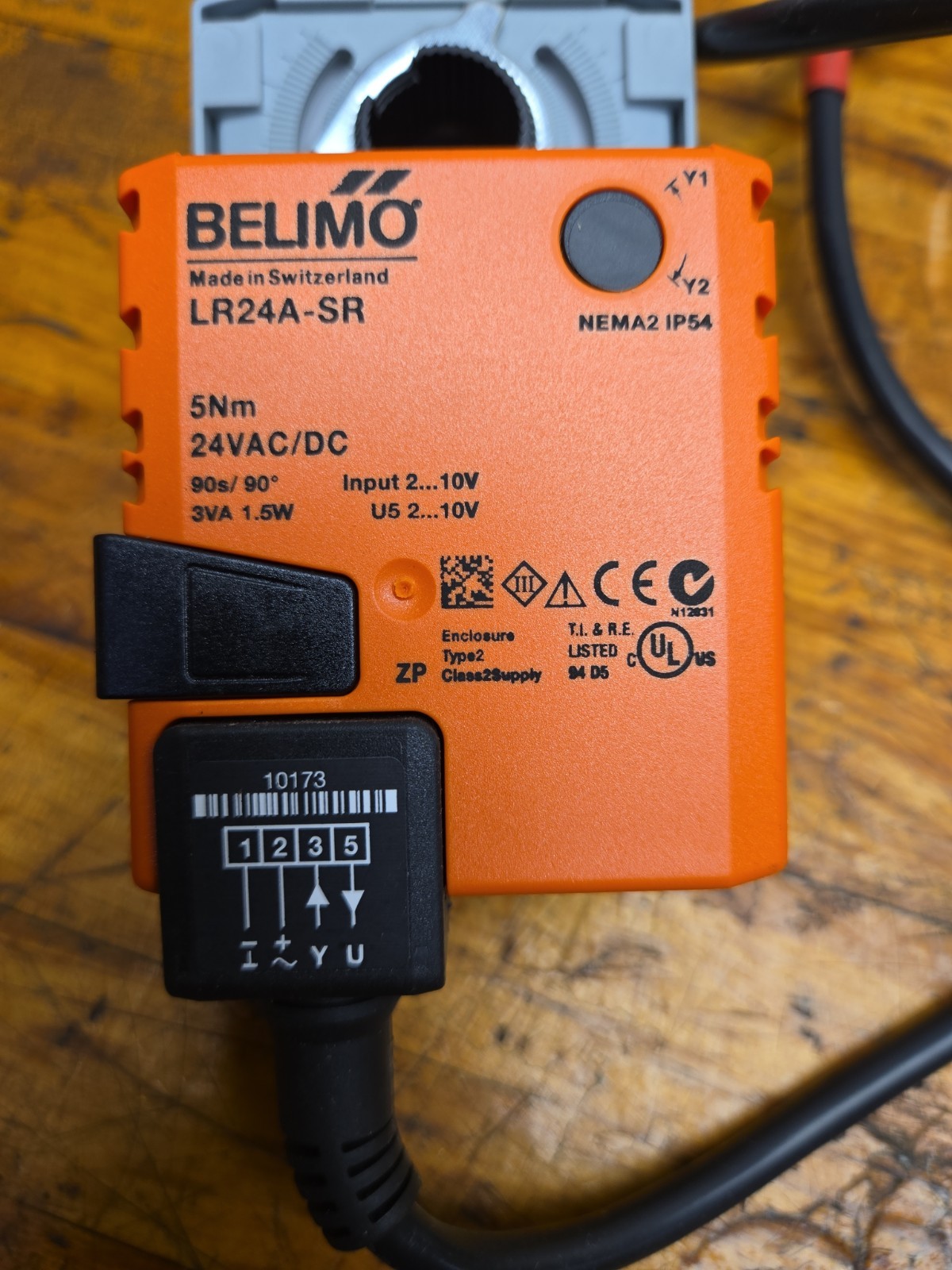 1PCS New For BELIMO LR24A-SR Damper Actuator