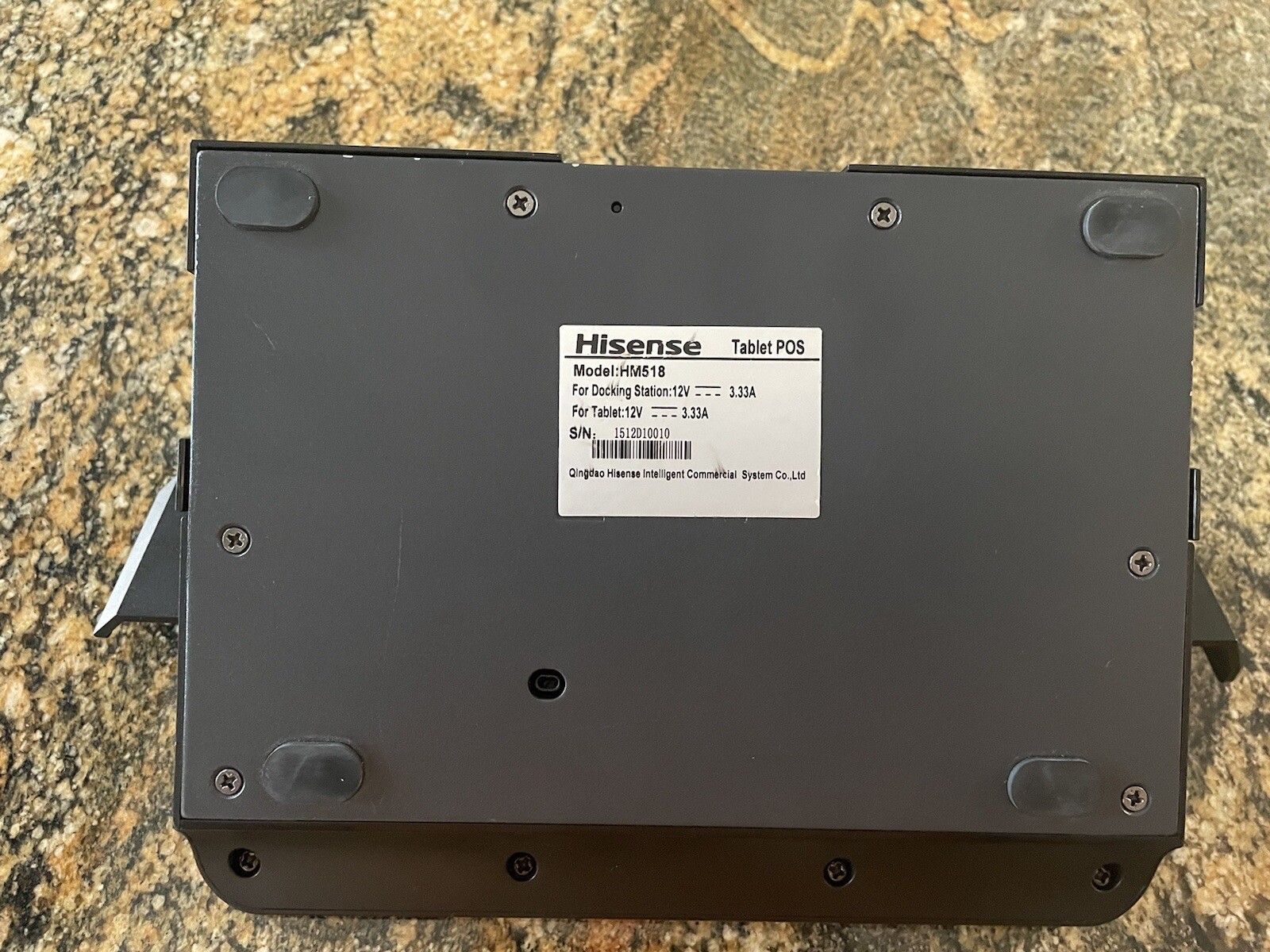 Replacement Hisense Tablet POS Docking Station HM518 For Hisense HM518 - Clean