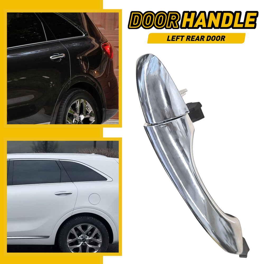 For Kia Sorento 2016-2020 Rear Door Handle Left Driver Side Chrome 82651-C5010 A