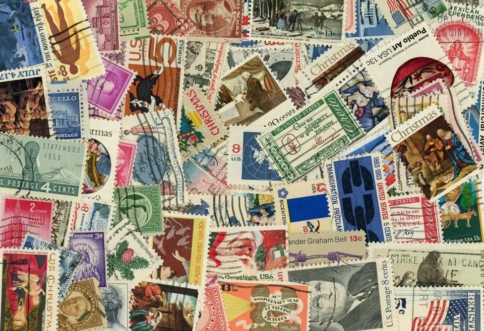 U100, 100+ Different United States Stamps, Many Commemoratives