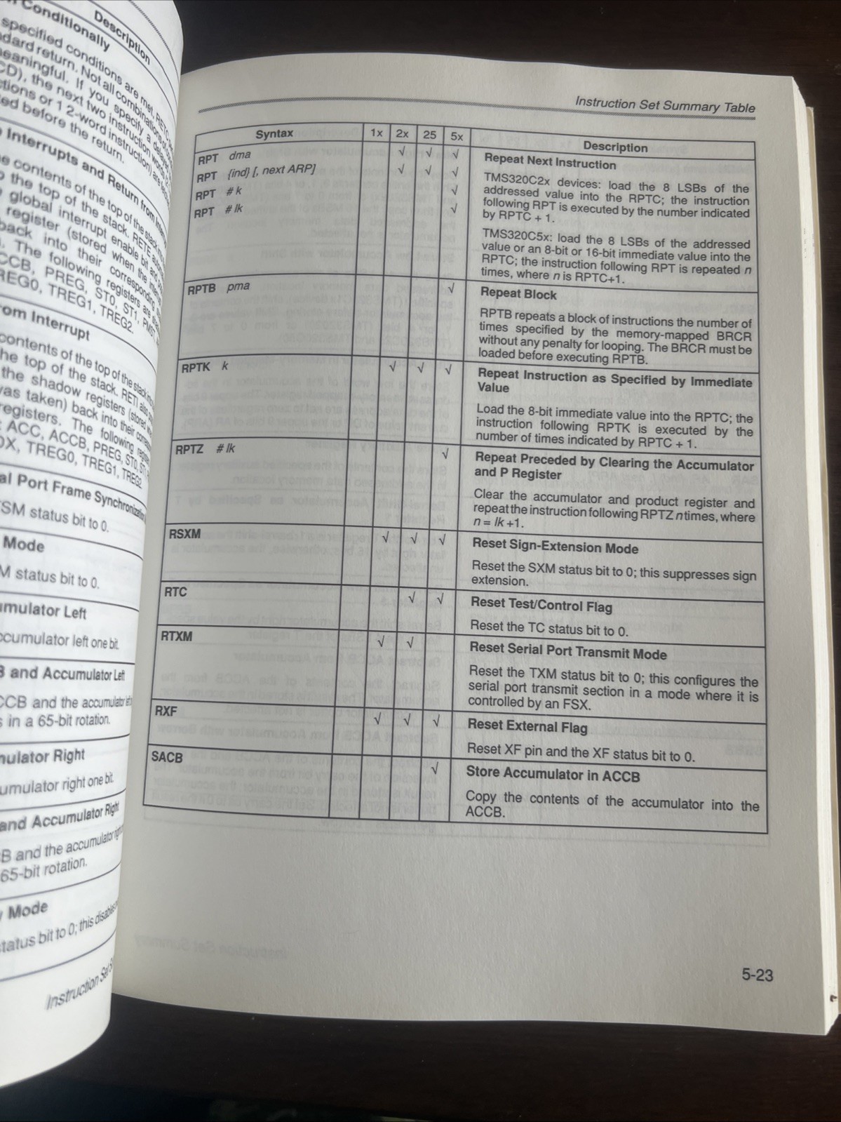 Texas Instruments TMS320 Fixed Point Assembly Language Tools Users Guide 1990