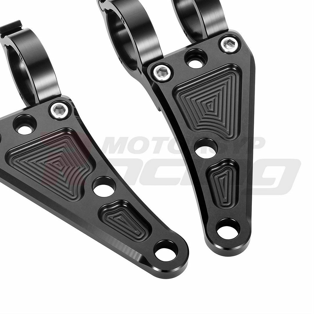 US Direct Ship Universal Motorbike Headlight Mount Bracket 49mm