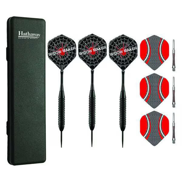 Hathaway Tip Darts,Steel Tip,Sisal Dartboards,PK3 BG1055 Hathaway BG1055