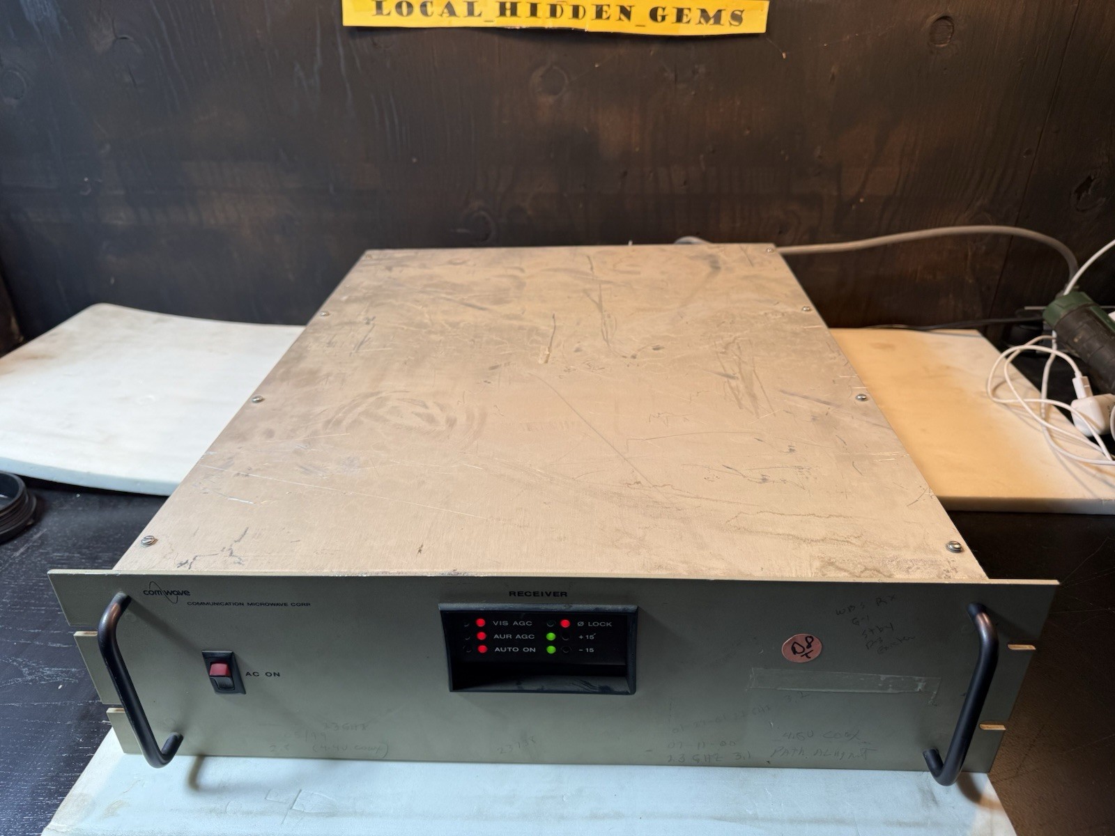 COMMUNICATION MICROWAVE CH-7 CH-D3 COMWAVE RECEIVER