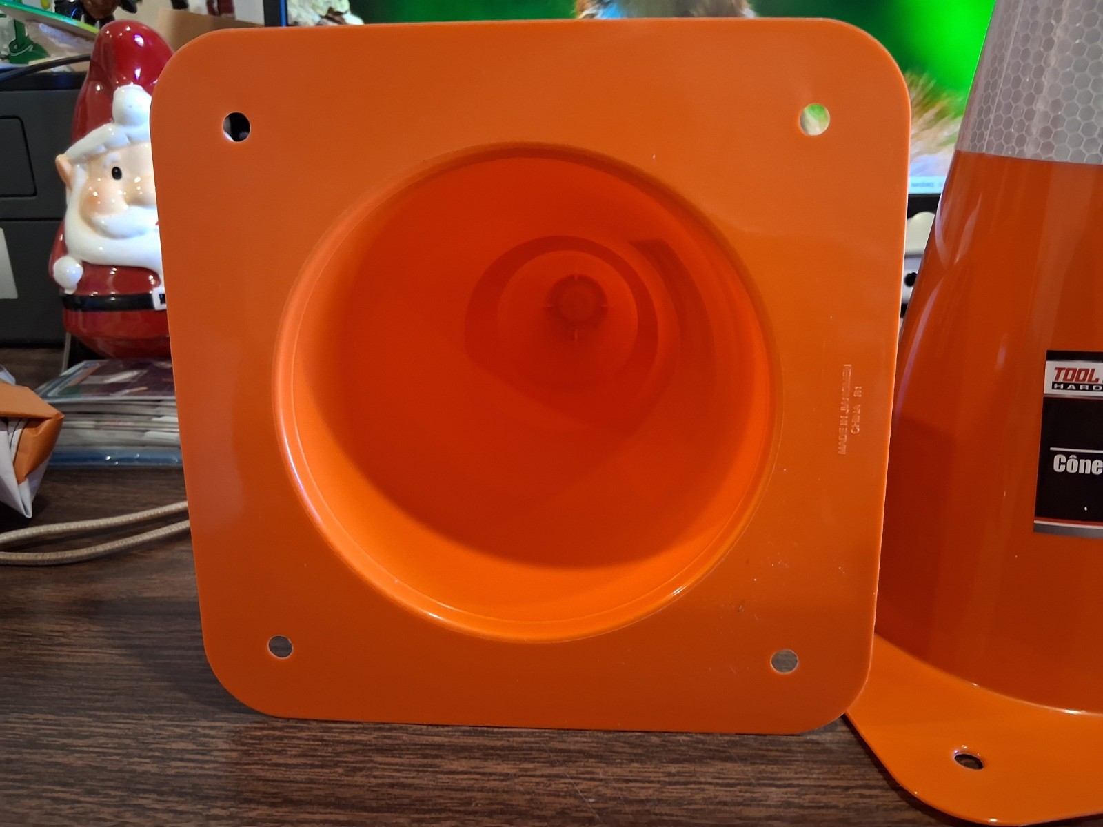 (2 PC) 12" TRAFFIC SAFETY CONES PARKING CONSTUCTION MULTIPURPOSE W/ REFLECTOR