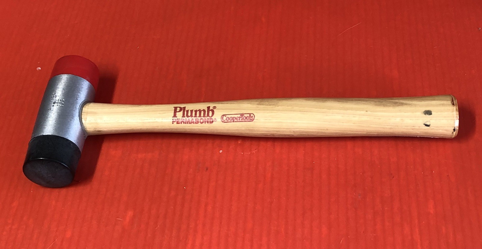 PLUMB Permabond USA No. 155 Dual Face Mallet / Soft Face Hammer (New Old Stock)