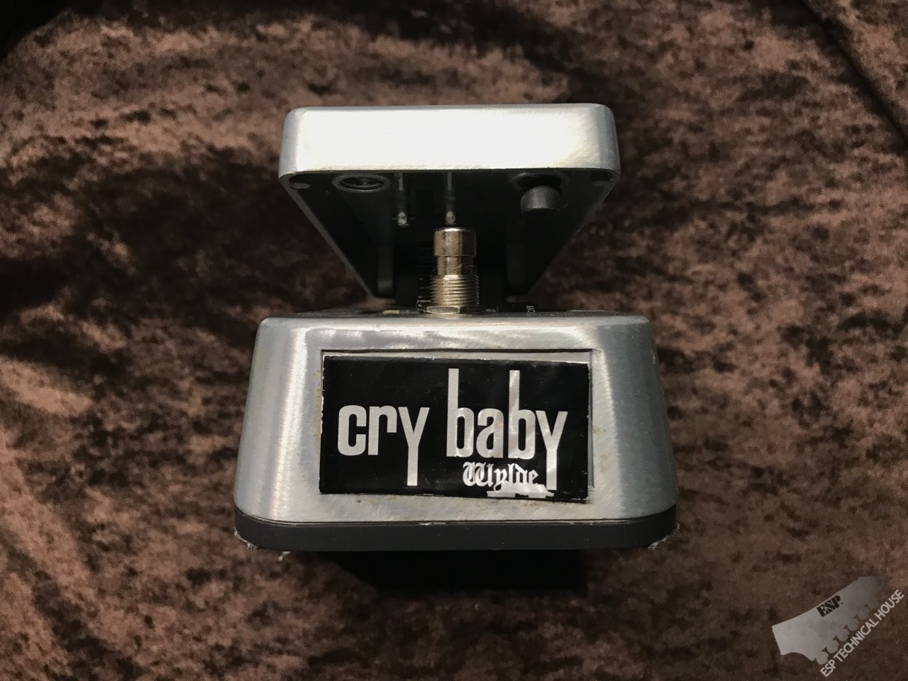 Jim Dunlop ZW45 Zakk Wylde Signature Wah Pedal Used Metal Case