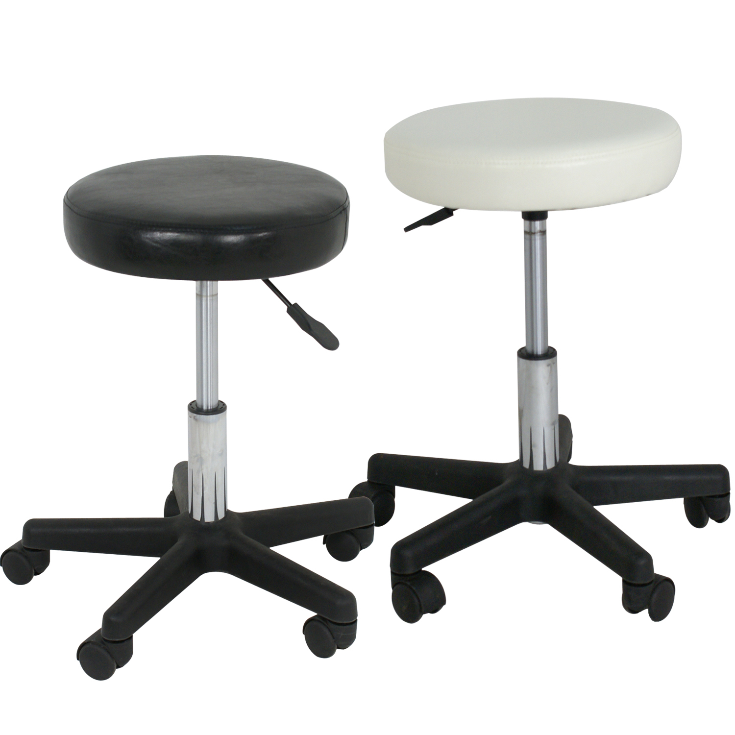 Tattoo Salon Adjustable Stool Massage Facial Spa Beauty Rolling Chair Hydraulic