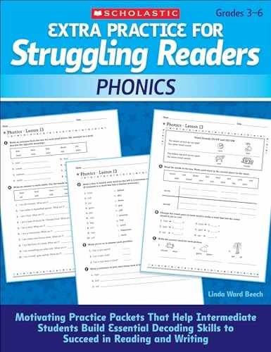 Extra Practice for Struggling Readers: - Paperback, by Beech Linda - Very Good h