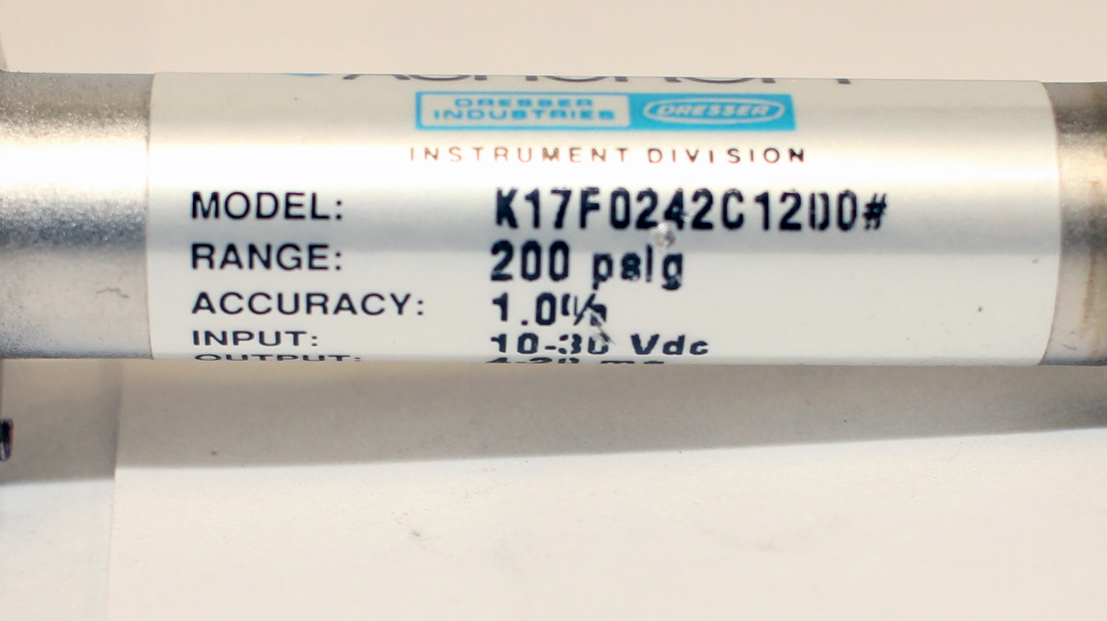 ASHCROFT Transducer K17F0242C1200# USED