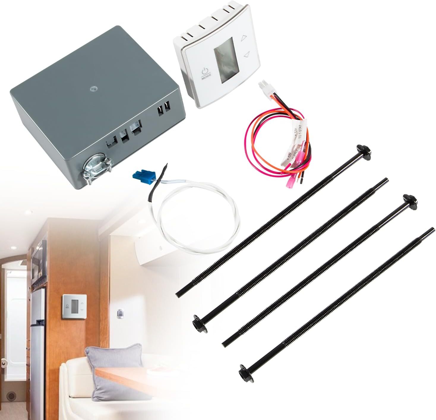 3316230.000 Thermostat Kit RV for Dometic Single Zone LCD Touch Air Conditioner↑