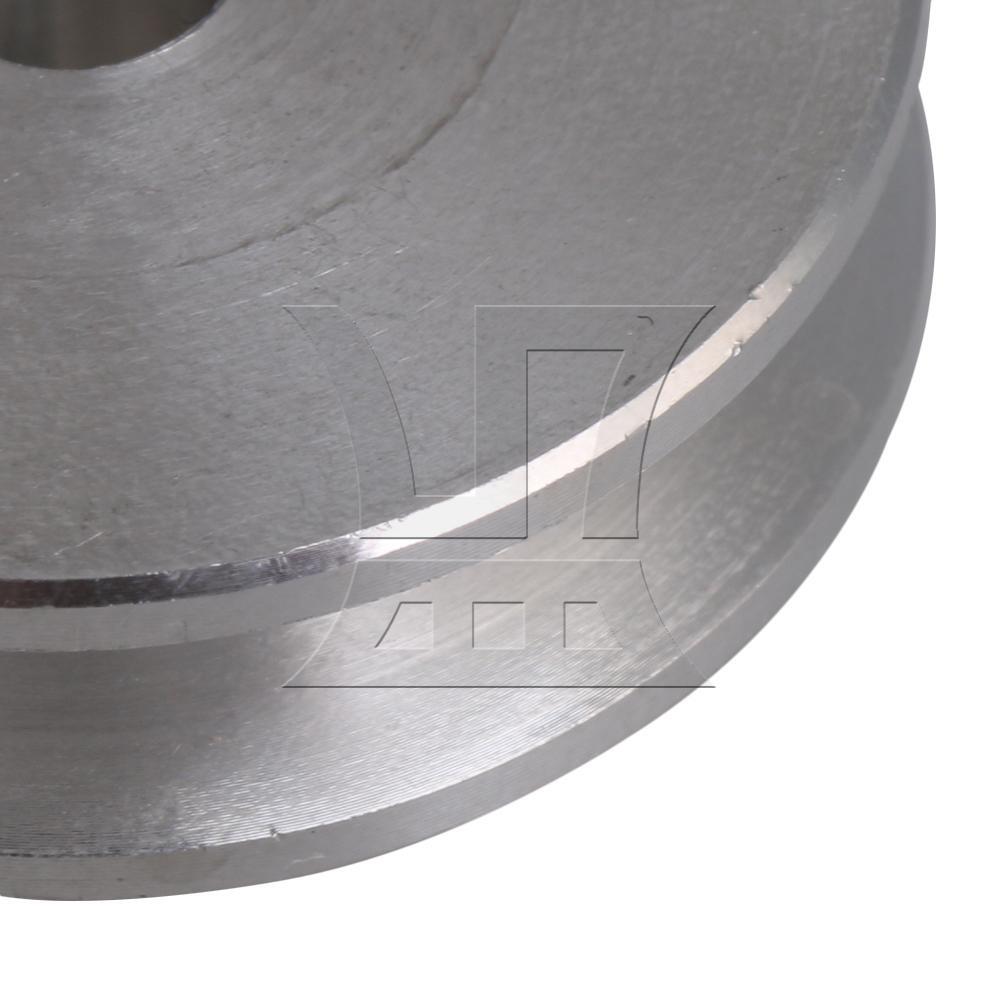 31*6mm Fixed Bore Single Groove Pulley Round Type Belts