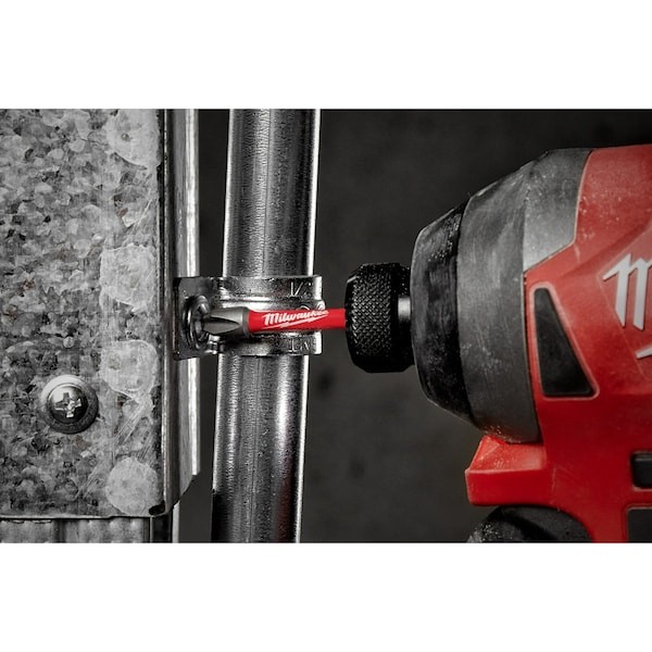 Milwaukee Tool 48-32-4605 Shockwave Impact Square Recess No. 2 Insert Bits (5