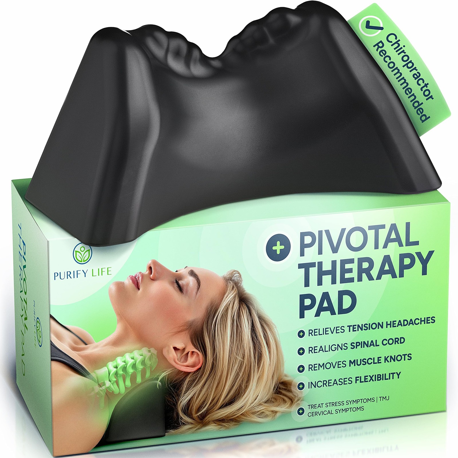 Occipital Release Tool for Pivotal Therapy & TMJ Device - Cervical Traction P...