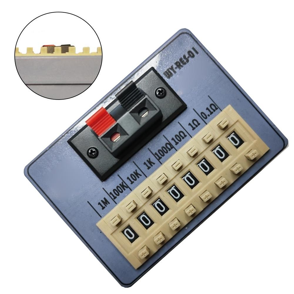 WY RES 01 Resistance Box With Eight Level Adjustment For Precise Testing New