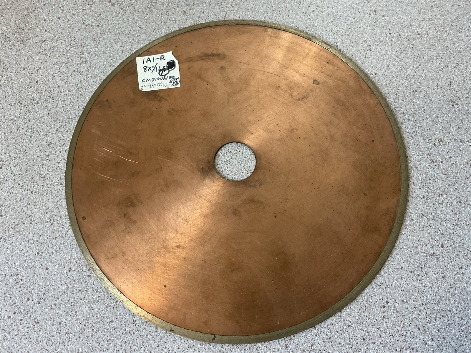 DIAMOND CUT OFF WHEEL 8” DIA  1/16” TH  BOYAR SCHULTZ HARIG SURFACE GRINDER