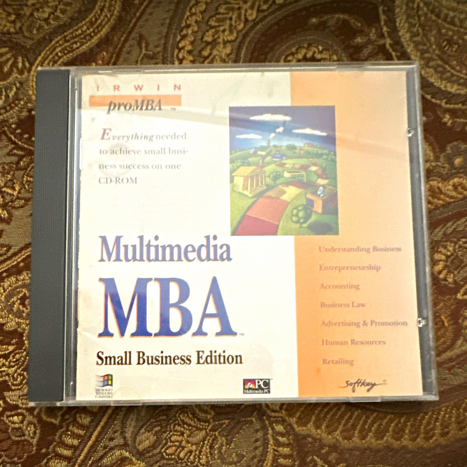 Irwin proMBA Multimedia MBA Small Business Edition Business Planning CD, Windows