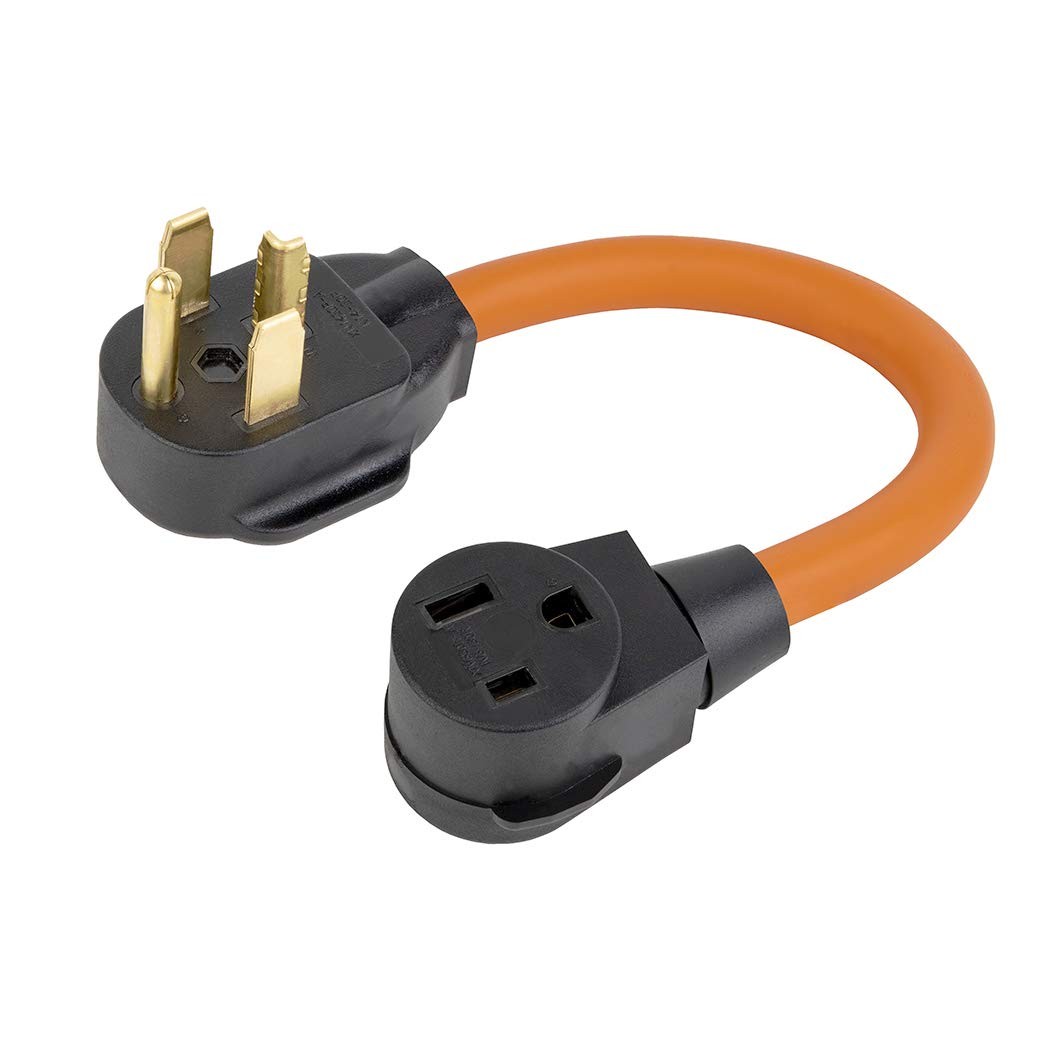 1.5Foot Nema 1430P To 650R Welder Adapter Cable 30A Dryer STW 10 AWG