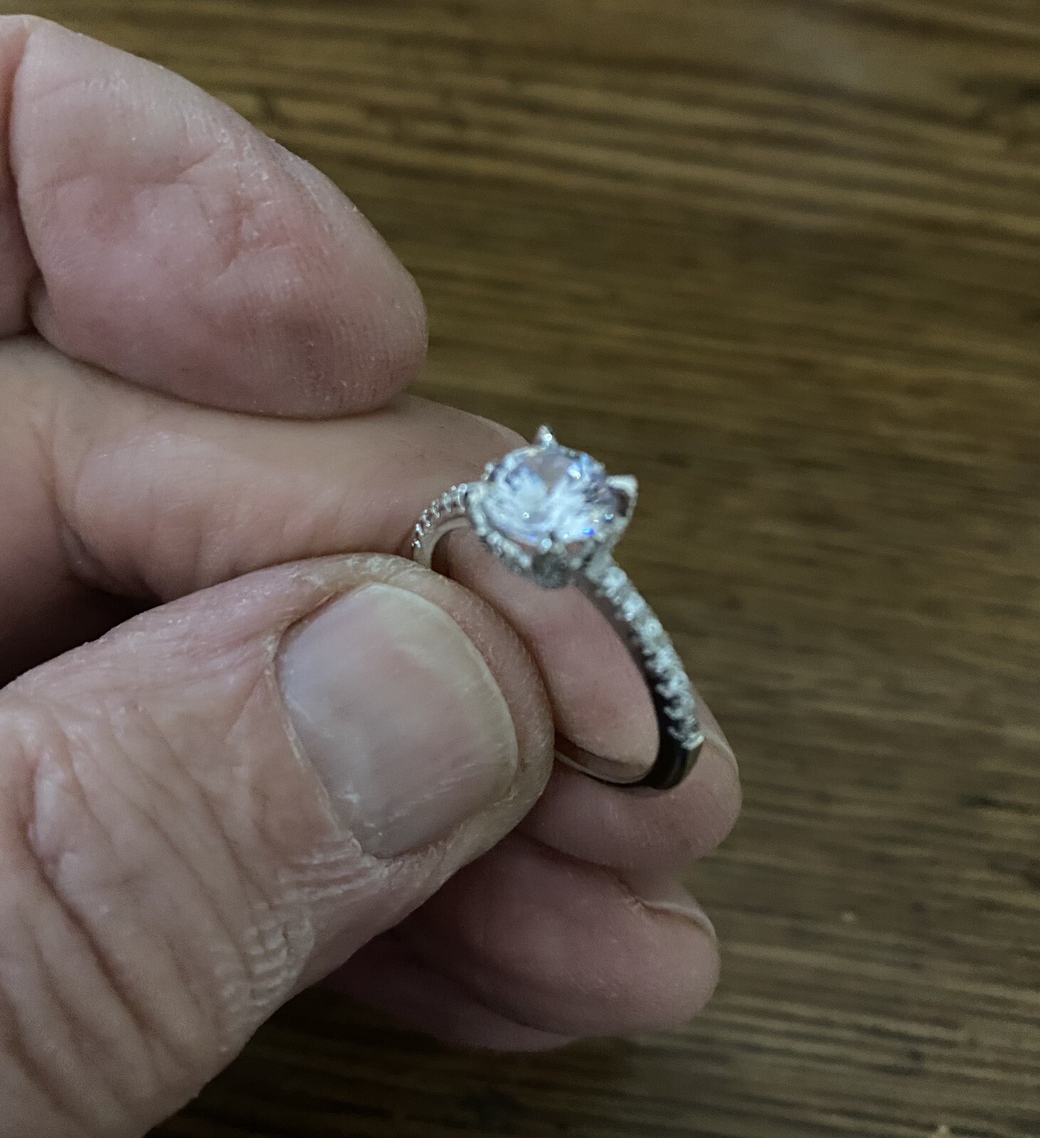 Sterling CZ Ring