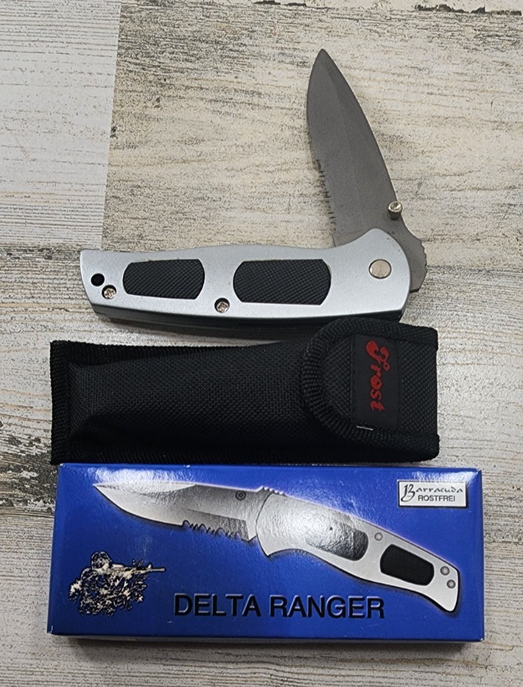 Delta Ranger folding pocket knife 4¾" Barracuda Frost Cutlery NEW 15-208