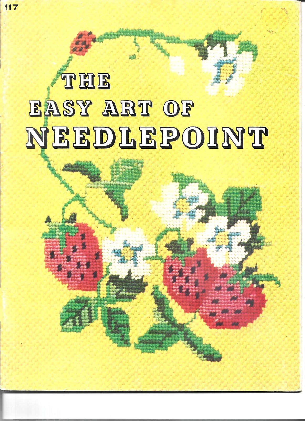 The Easy Art of Needlepoint Instructions & Patterns Graphic Enterprises 1980