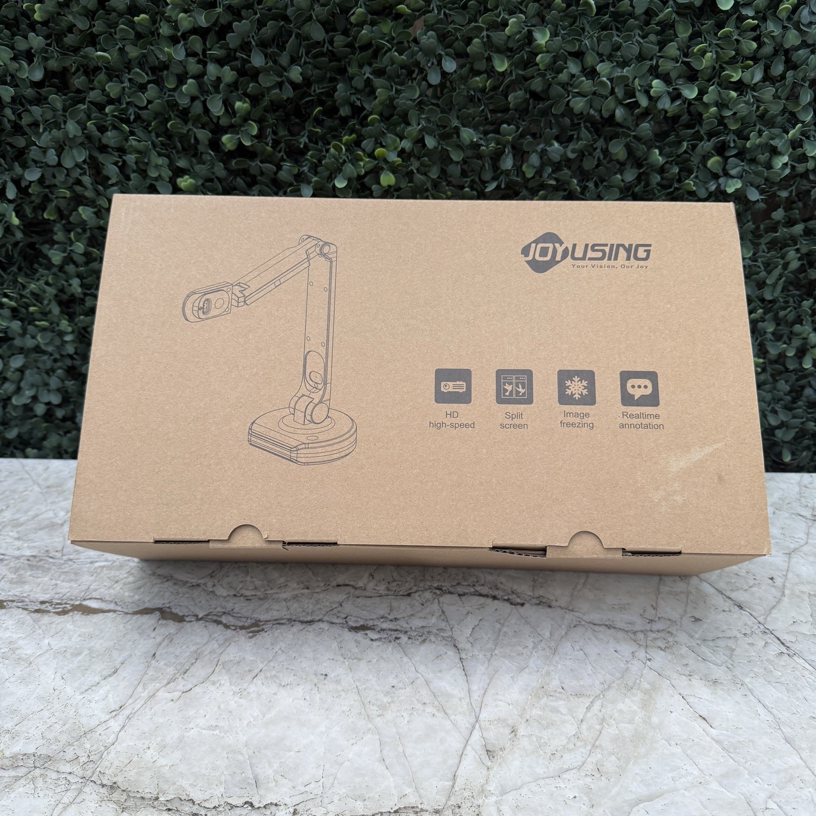 JOYUSING V500S Document Camera Visual Presenter, 1080P HD, 8 MP Camera