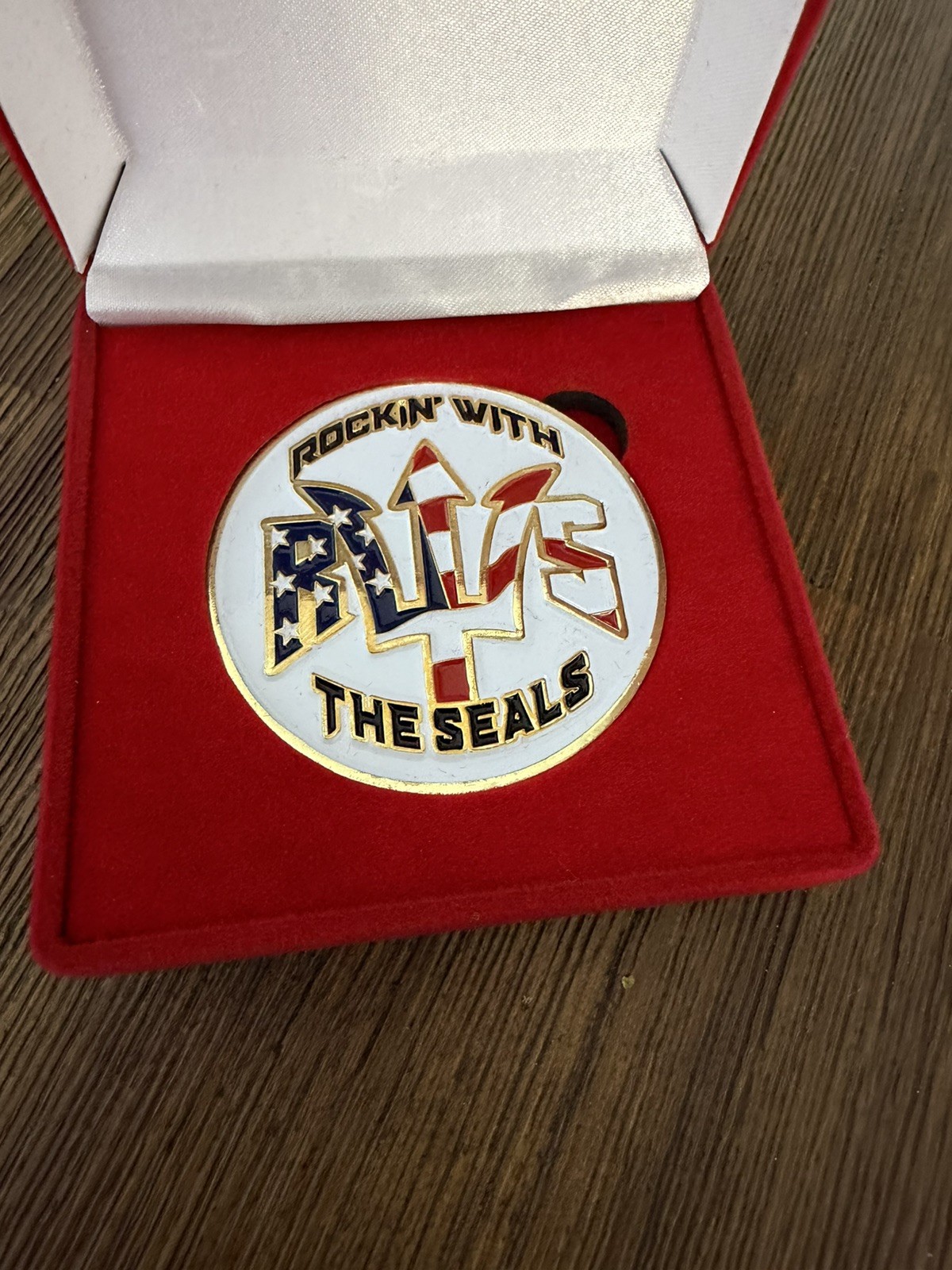 BWS Rocking With The Seals Challenge Coin - Collectible Coin