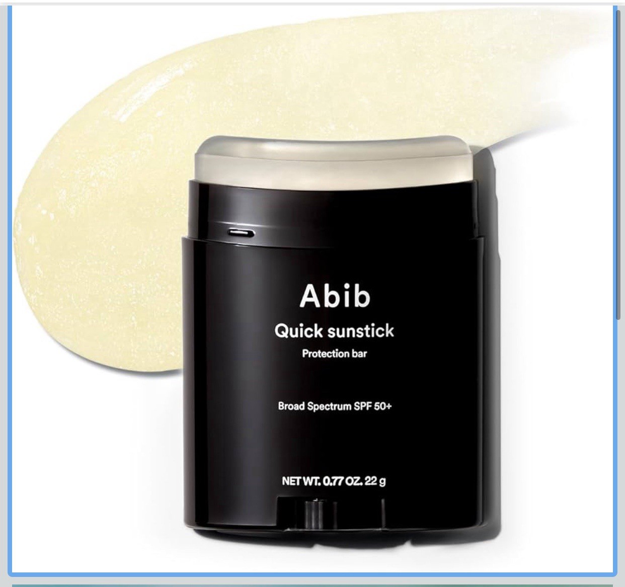 [Abib] Quick Sunstick Protection Bar SPF50+ PA++++ 22g 0.77oz Sunscreen Stick