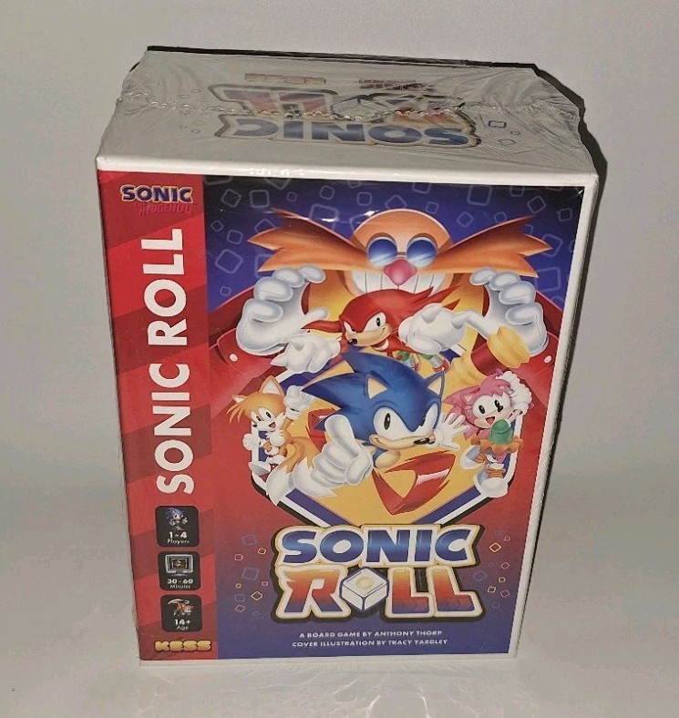 Sonic The Hedgehog Sonic Roll Dice-Rolling Board Game 2024 Sega/Kess BRAND NEW