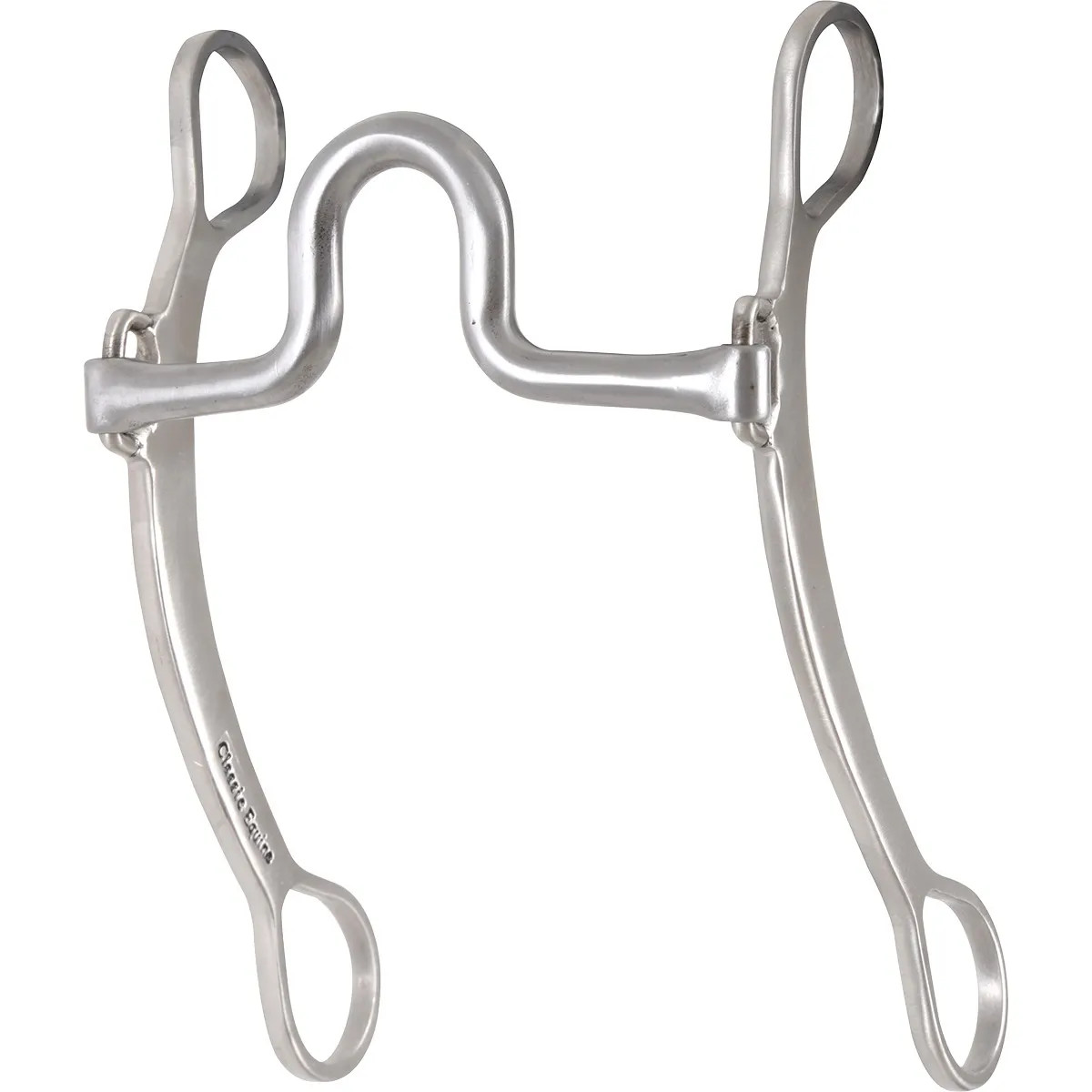 Classic Equine Shoulder Holder Bit - Forward-Set Mouthpiece for Barrel Racing