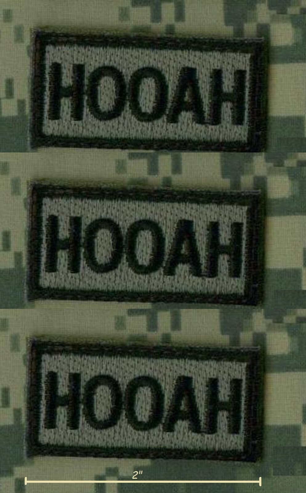 DAESH BASHER US ADVISERS GREEN BERETS JSOTF-A JIHAD THIS vêlkrö 2" 3-TAB: HOOAH