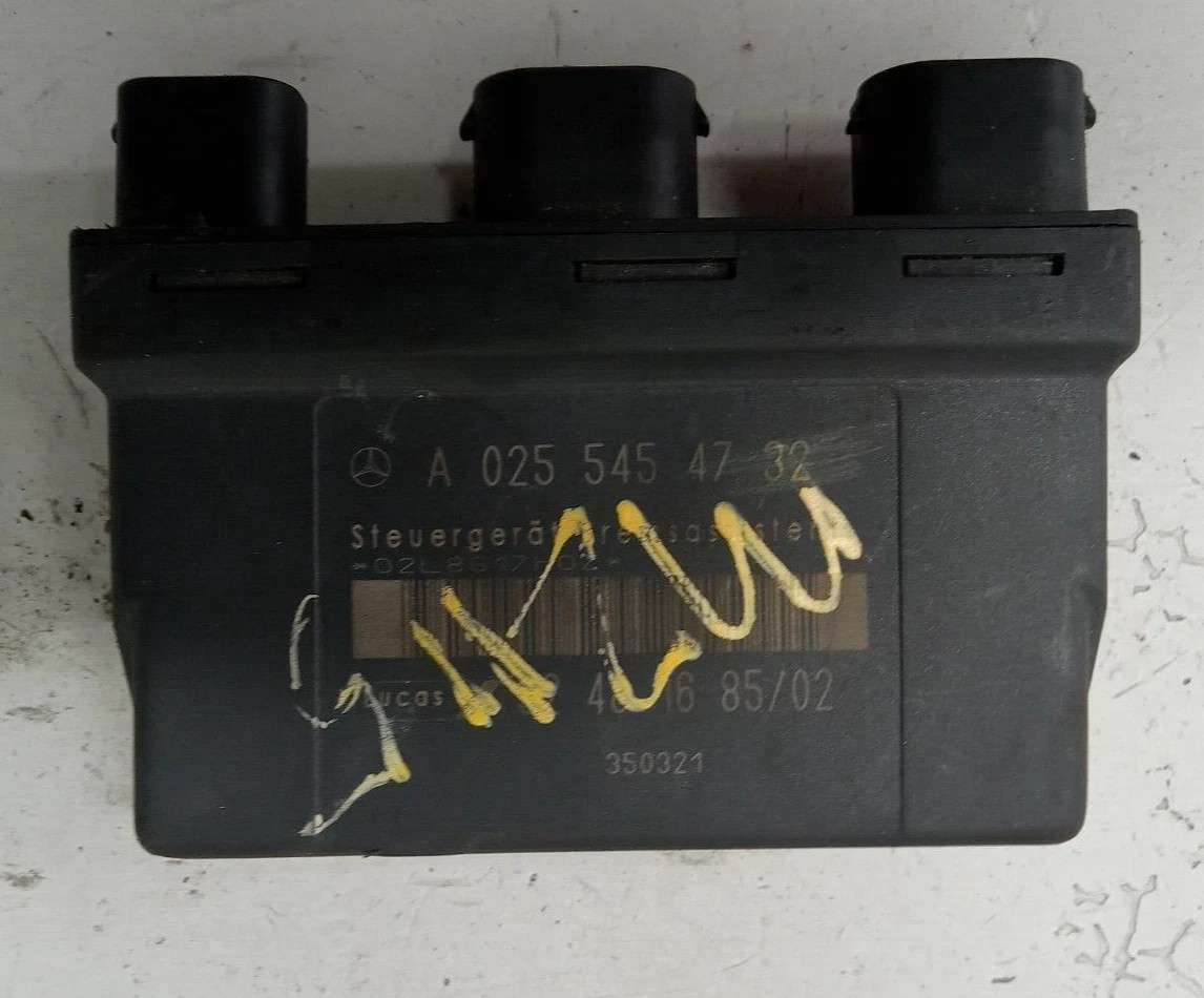 98 - 03 MERCEDES E CLASS BRAKE BOOSTER CONTROL MODULE UNIT OEM, A 025 545 47 32