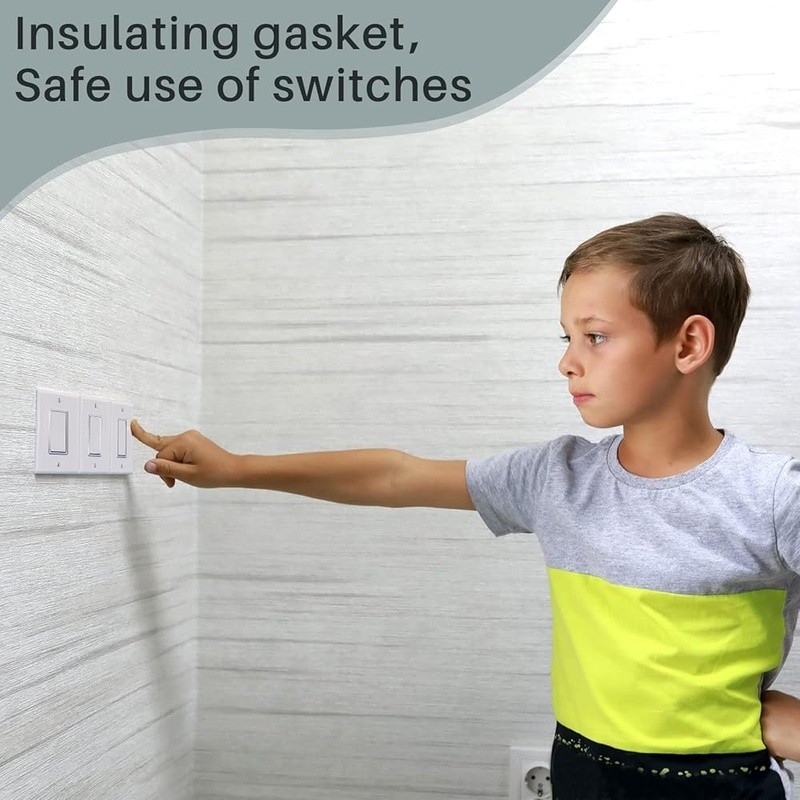 Outlet Insulation and Draft Sealers Foam Insulation Pads Electrical Outlet Light
