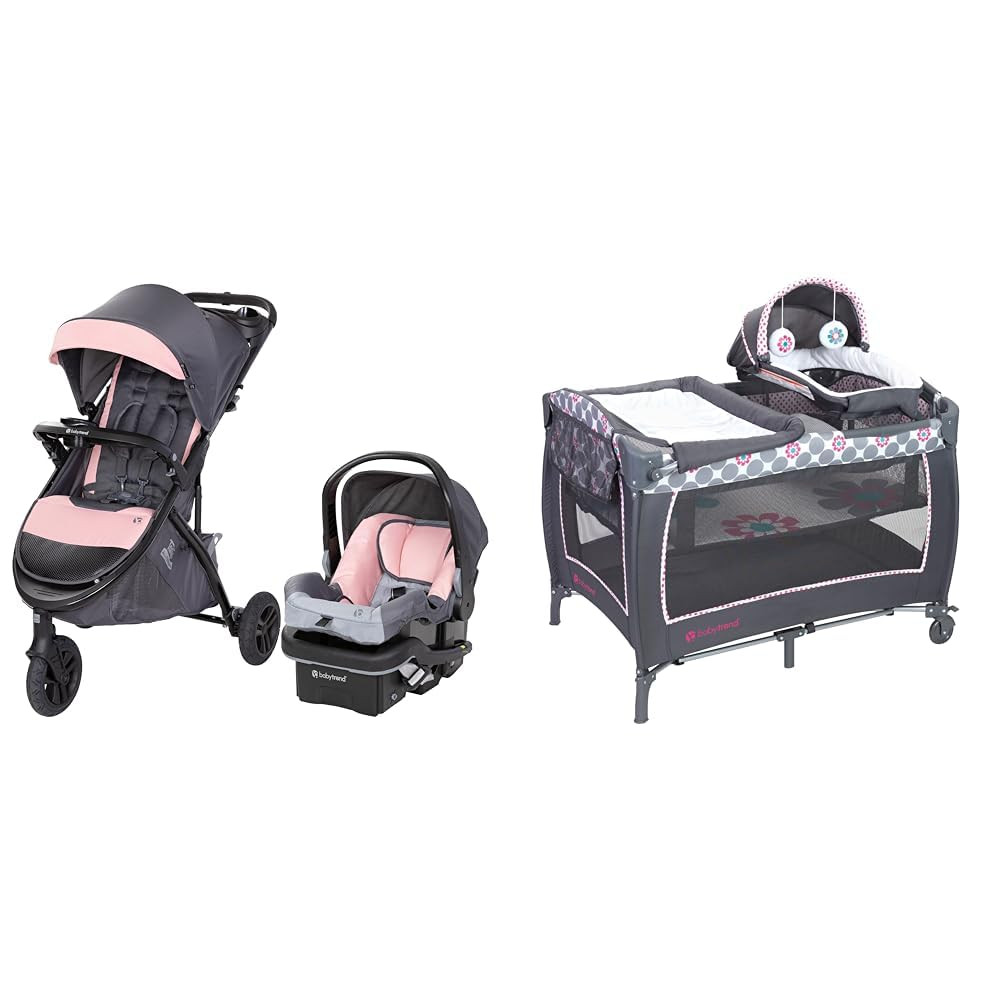 Tango 3 All-Terrain Travel System with Infant Car Seat & Nursery Center