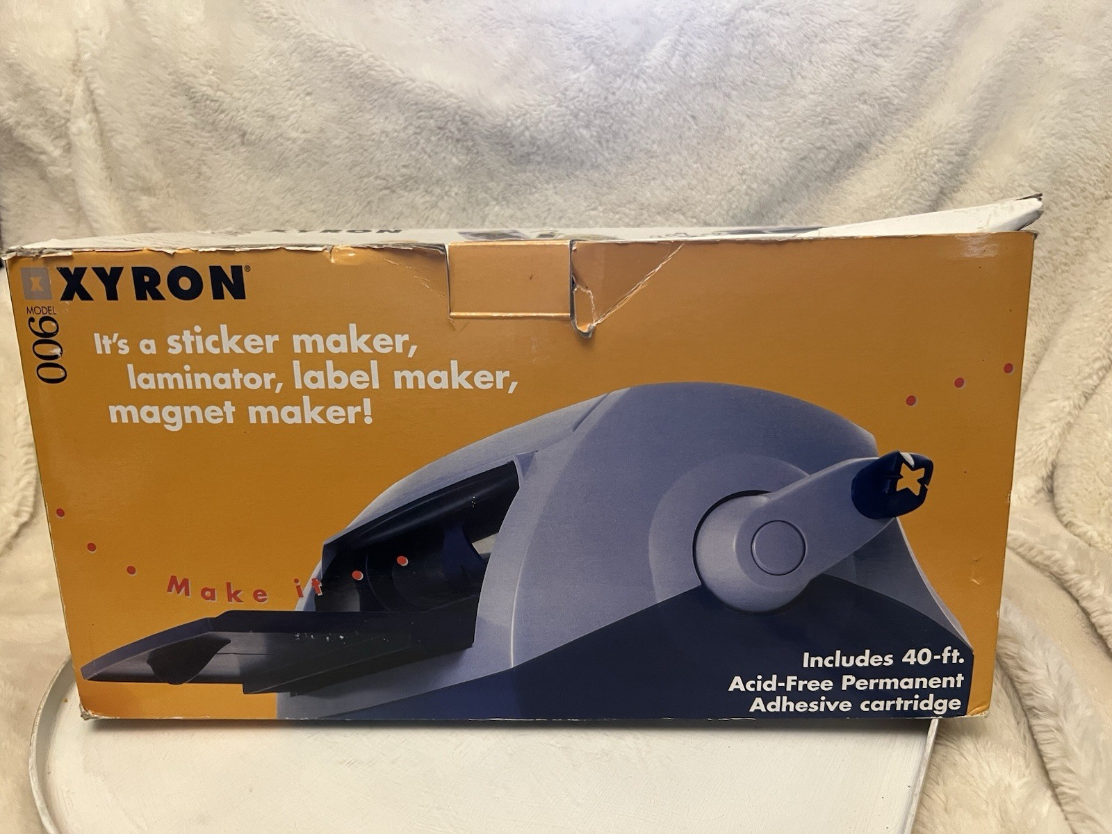 Xyron Model 900 Laminator Laminating Sticker & Magnet Making Machine - GOOOD