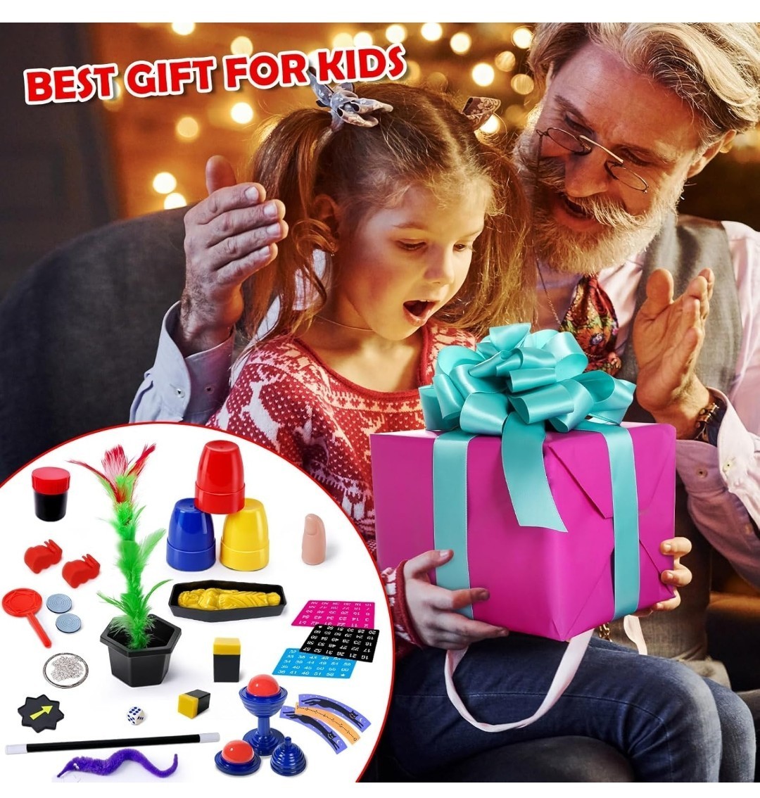 60+ Magic Tricks Kit for Kids
