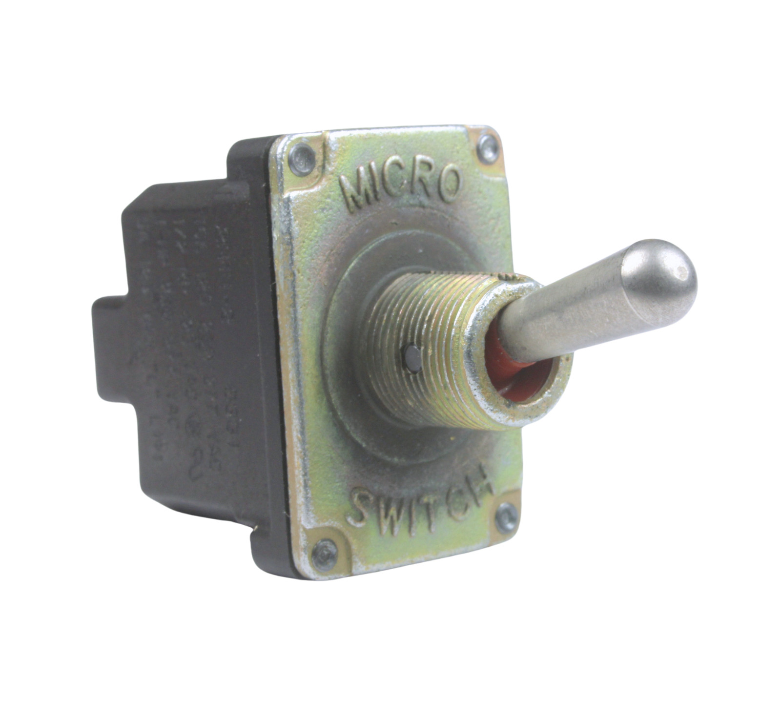 1pc. Honeywell MICRO TOGGLE Switch 2NT1-2 ON-OFF DPST Maintained, Sealed, 15A