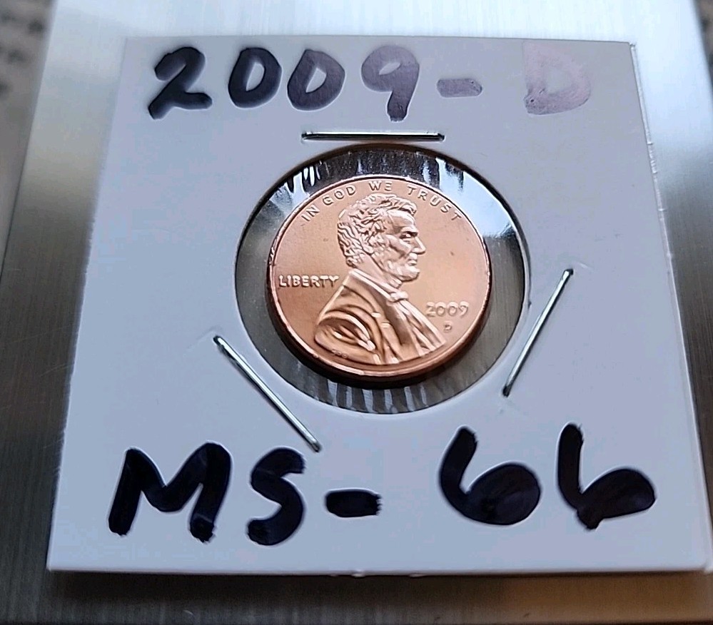 2009 D FY WDD0-001 GEM BU Red Penny ✨️
