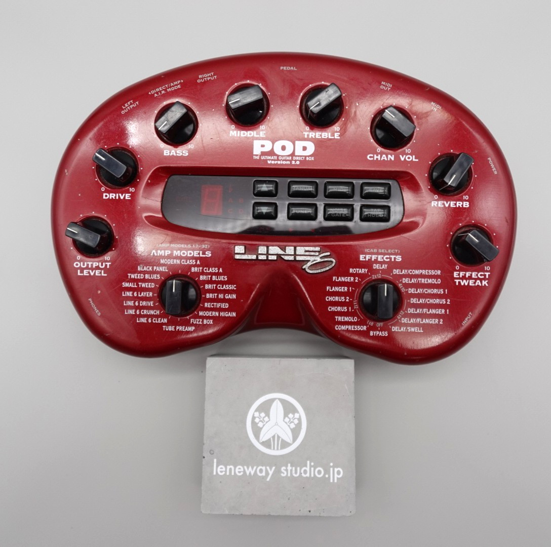 LINE6 POD 2.0 Line6 Pod Ver 2 Multi-Effects Guitar Effect Pedal